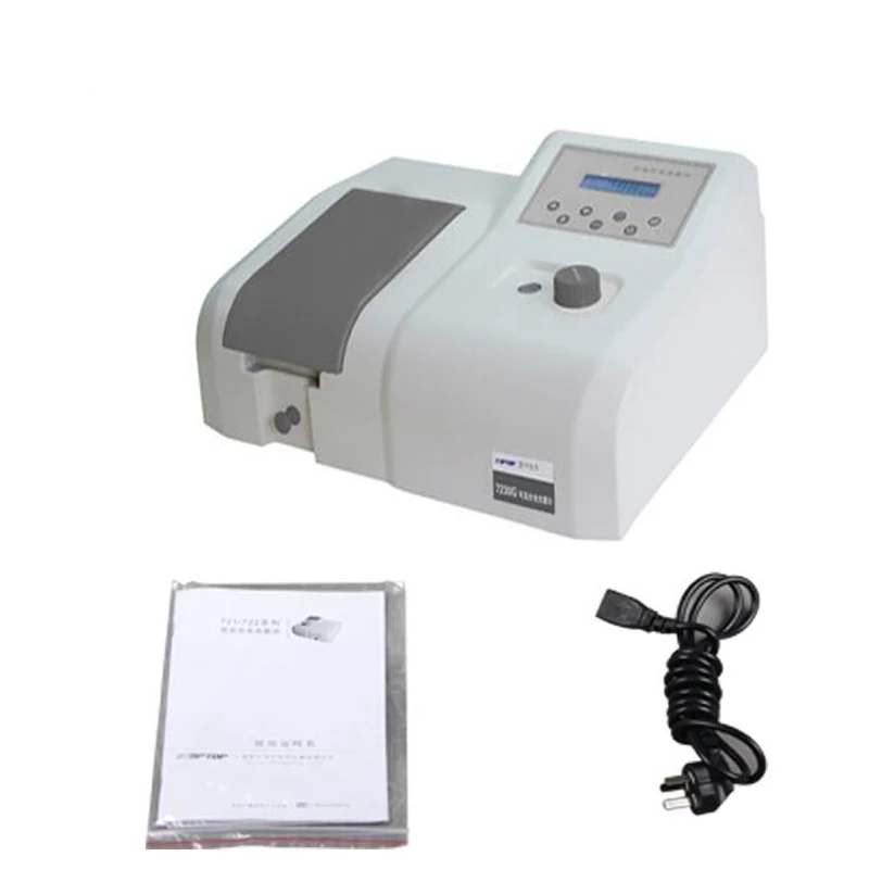 Visible Spectrophotometer 7230G Benchtop Digital Spectroscopy Visible Light Laboratory Analysis Equipment