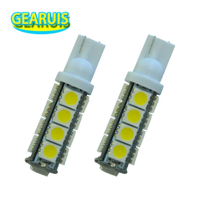 

10X Long Auto T10 194 W5W 17 SMD 5050 LED 170MA 17SMD Wedge Interior Light LED bulbs work Light Bulbs Clearance Lights 12V White