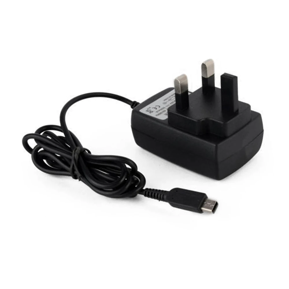 100pcs UK  Plug power supply Charger AC Adapter for 3 D S for ND Si