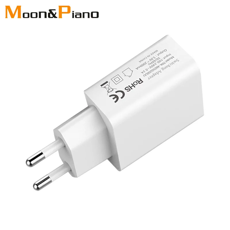 5V2A USB Wall Charger EU Adapter Plug Travel In Europe France Spain High Quality Power Adaptor Electric For Mobile Phone