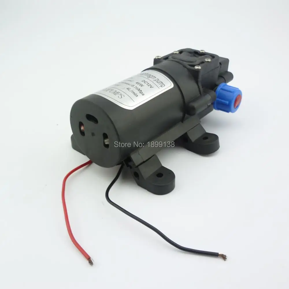 45W 4L/min Return valve type portable electric high pressure diaphragm small water pumps