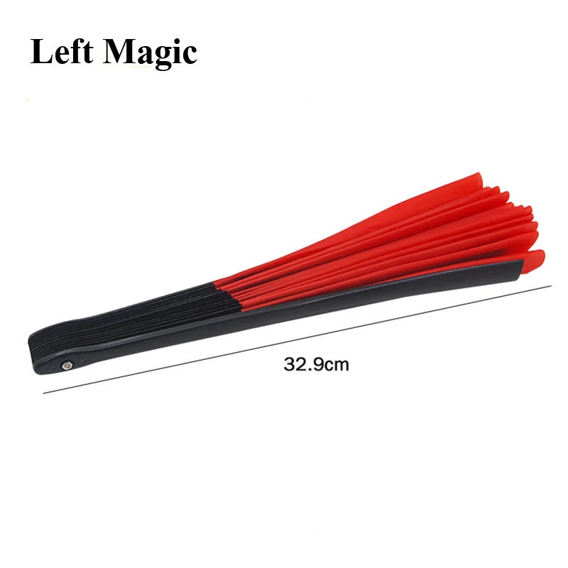 Magic Fan magic tricks 8 colors can be selected 1 pcs Stage Magic Trick Props Classic Magic Accessories Comedy