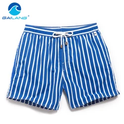 Gailang short masculino de praia, bermuda boxer roupa de banho casual para homens 2016