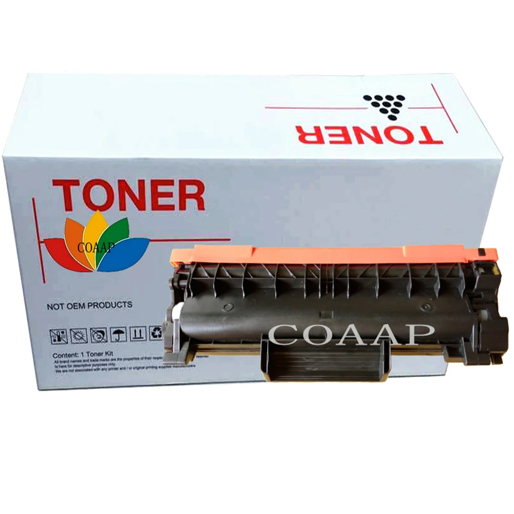 Imagem -02 - Pacote Cartucho de Toner Compatível para o Irmão tn 760 Dcp-l2550dw Mfc-l2710dw L2730dw L2750dw Impressora 2