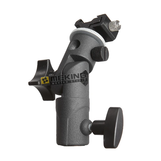 Selens поворотный держатель для зонтика внешней вспышки «Горячий башмак Адаптер для крепления на заказ для студийной фотосъемки светильник Тип стендовый кронштейн типа B для светильник стенд Speedlite