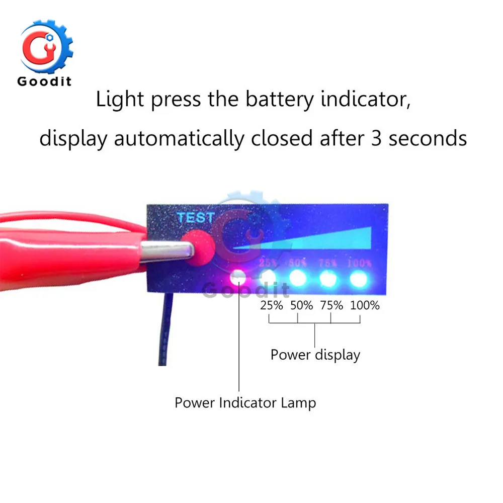 1S 2S 3S 4s 5s 6S 7S 18650 Li-ion Lipo litio 12V acido indicatore di livello della batteria Tester Display LCD capacità del modulo misuratore