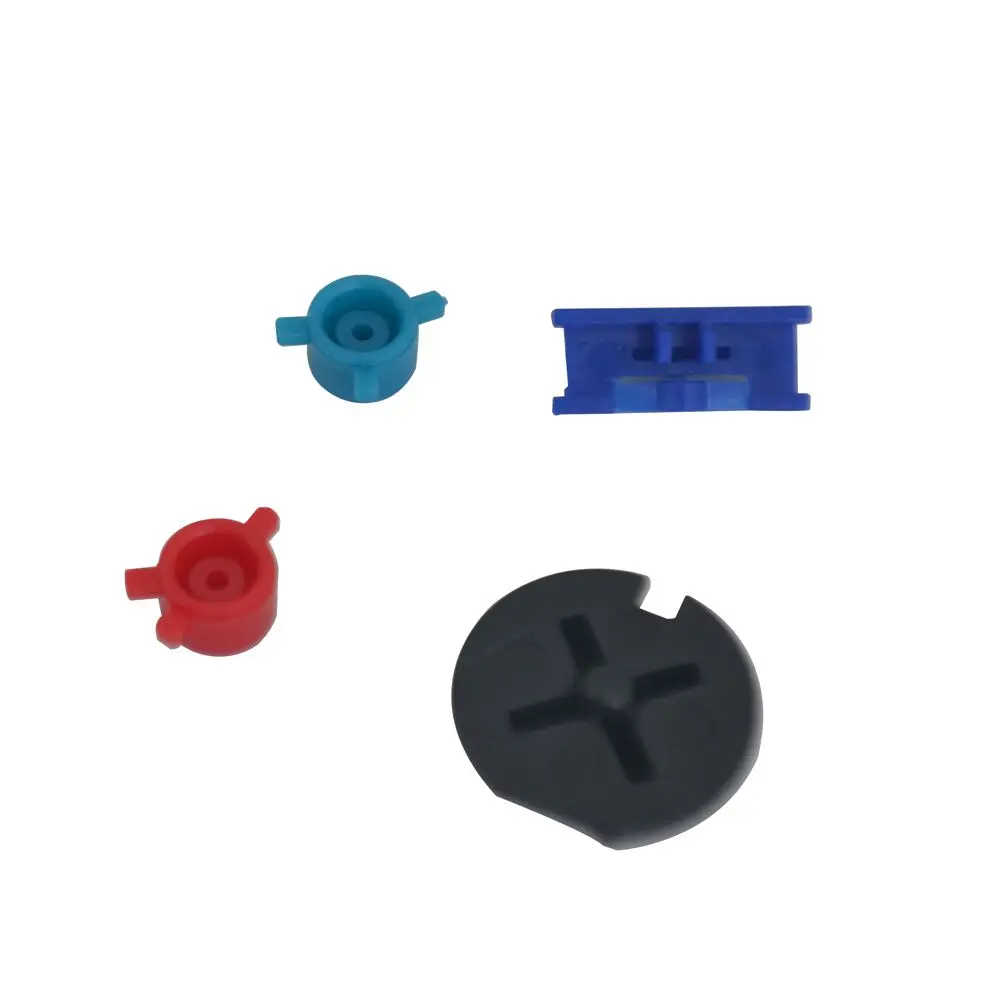 10 Pcs Banyak Warna-warni Power On Off Tombol Keypad Pengganti untuk Game Boy Warna GBC Tombol Berwarna-warni untuk GBC D bantalan Tombol A B