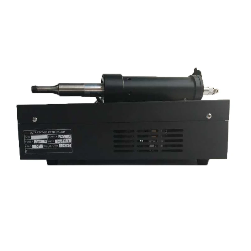 300W 40Khz แบบพกพาเครื่องเชื่อมพลาสติก Ultrasonic จุดเชื่อมเครื่อง