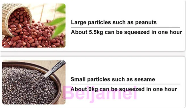 ماكينة ضغط الزيت التجارية من Faactory ماكينة ضغط الزيت من الفولاذ المقاوم للصدأ تستخدم صانع زيت الفول السوداني للسمسم/اللوز/الجوز