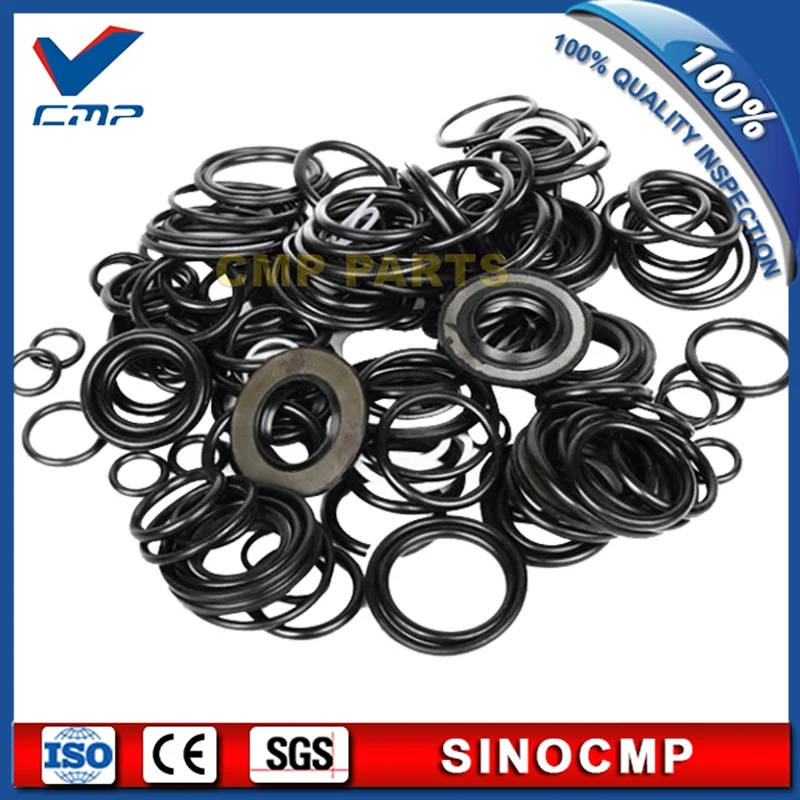 

SK220-6E control valve service seal kit, repair seals for Kobelco excavator rubber oil seal , 3 month warranty