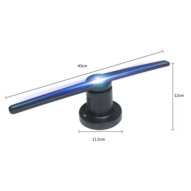 

Xintai Touch LED Holographic Dispaly Fan Unique Hologram Projector