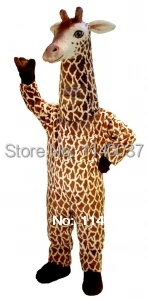 MASCOT Giraffe Mascot Costume Cartoon Character carnival costume fancy Costume party