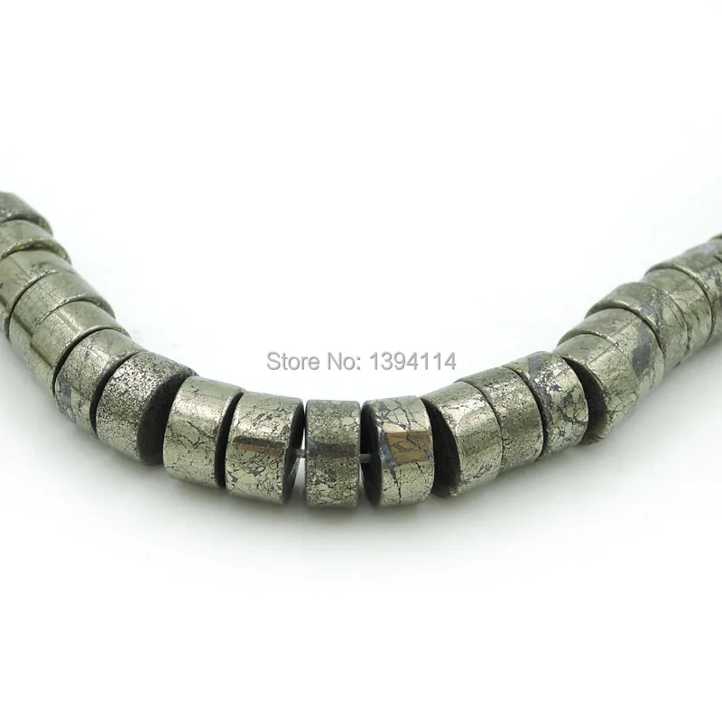 Natural Pyrite Flat Round Bead Of Different Sizes For Making Bracelet Or Necklace DIY Jewelry 15.5 Inches Full Strand