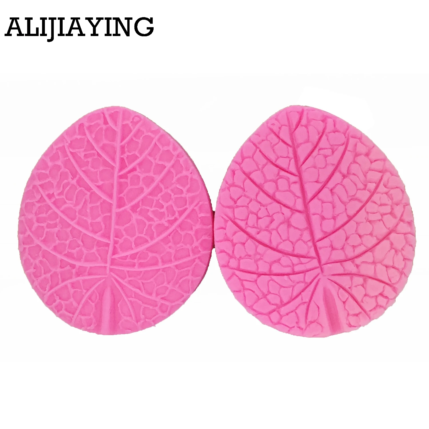 

M0315 2PCS/set Sugarcraft Leaf Silicone Molds Fondant Cake Chocolate Mold Kitchen Baking Cake Border Decoration Tools