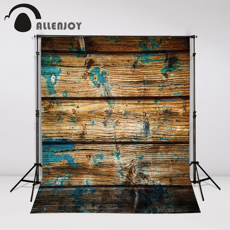 Paint damage exposed wood brick wall backgrounds for photo studio vinyl photography backdrops