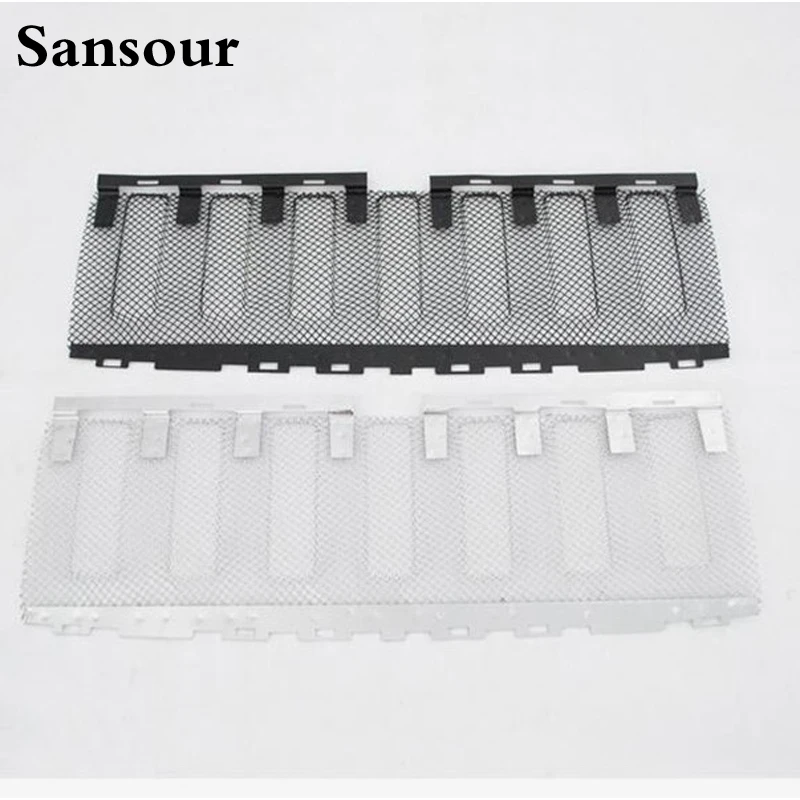 

Sansour Front Mesh Grille Grill Grid Inserts Insect Net For Jeep Patriot 2011 - 2015