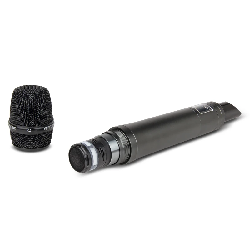 Xtuga skm4000 4*100 canais sem fio sistema de microfones uhf karaoke sistema quatro handheld ou bodypack fase festa em casa