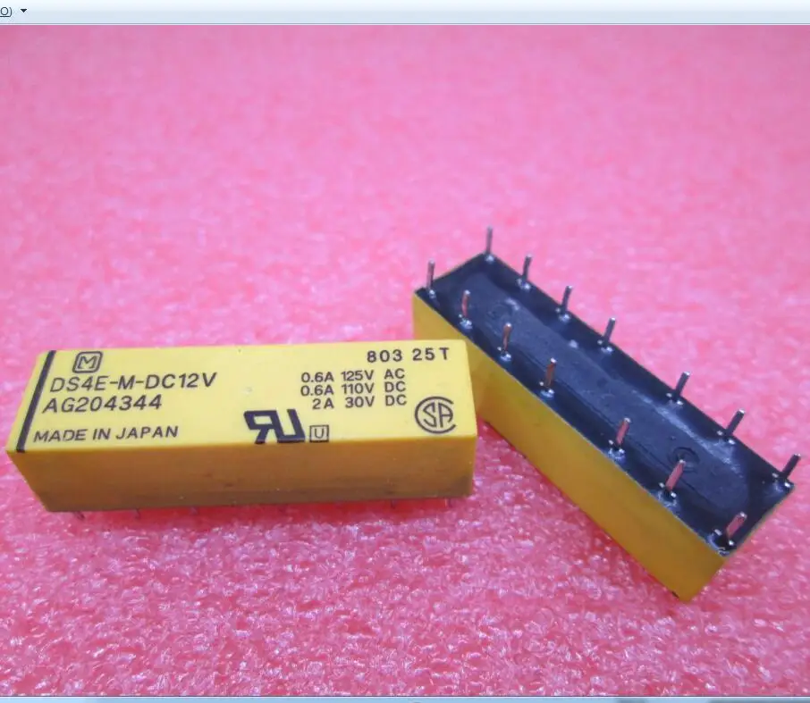 

relay DS4E-M-DC12V DS4EMDC12V DS4E-M DC12V DS4E-DC12V DS4E NAIS DIP14 5pcs/lot