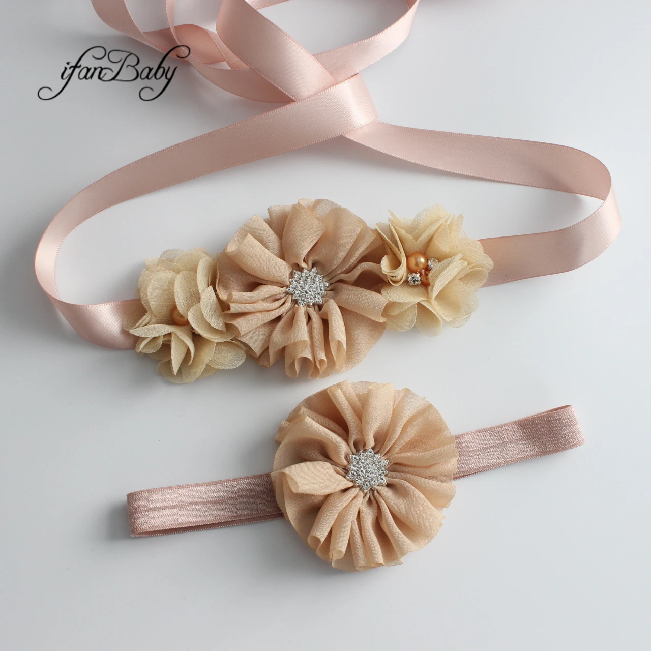 2019 Fashion women belt flower sash belt for kids girl women