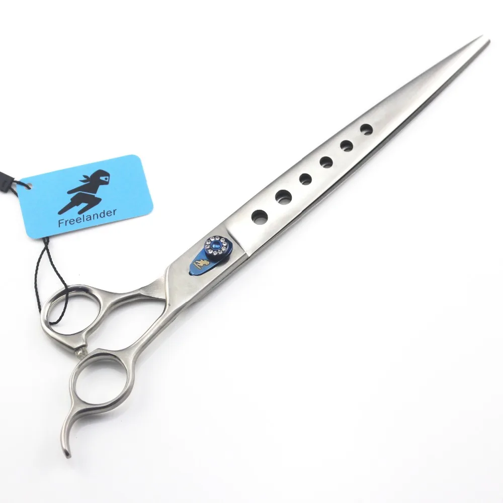 10 inch Hole Blade JP440C Professional  Dog Grooming Scissors /Shear with bag