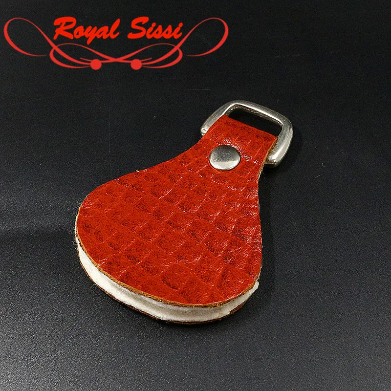 Royal sissi new Fly Fishing skórzany lider Cleaner Outdoor Fly Fishing ogólne narzędzie akcesoria wędkarskie z białymi wkładkami filcowanymi