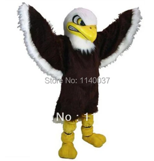 mascot Bald Eagle Mascot Costume Adult Size Cartoon & Movie Bald Eagle Birds Mascotte Outfit Suit  FREE SHIPPING