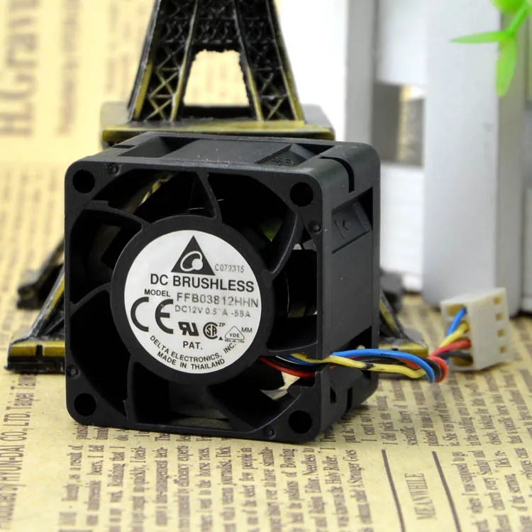 Genuine 12V 3828 0.57A 3.8CM/ FFB03812HHN cm PWM temperature control fan