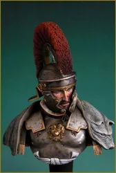 Resin model kit Roman generals 2 Collectible Unassembled Sculpture for Hobbyists