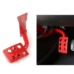 Left Side Foot Rest Kick Panel For Jeep Wrangler JK Accessories 2007-2017 Car Styling Metal Car Interior Decoration Dead Pedal