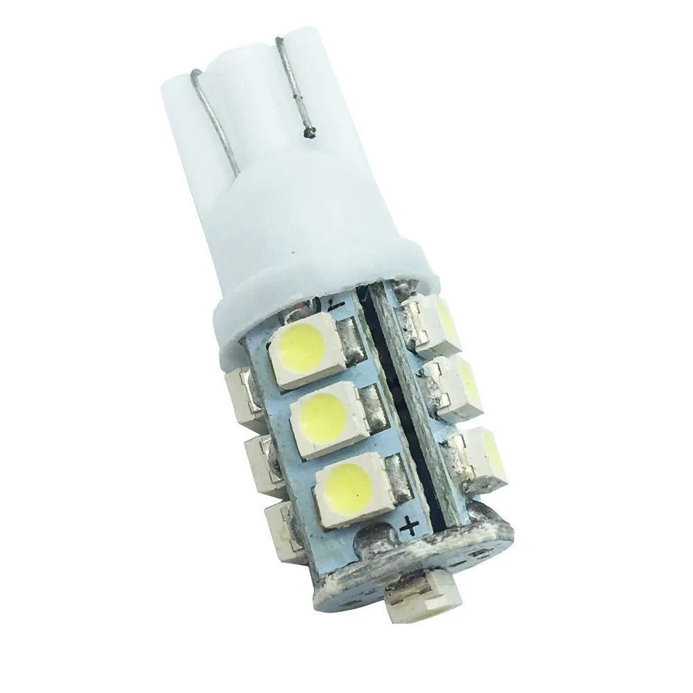 Post Free!! 100x T10 1210 13 SMD 194 168 W5W 13 Led High Power LED Light Bulb led lamp white Auto Led Light Bulbs Interior