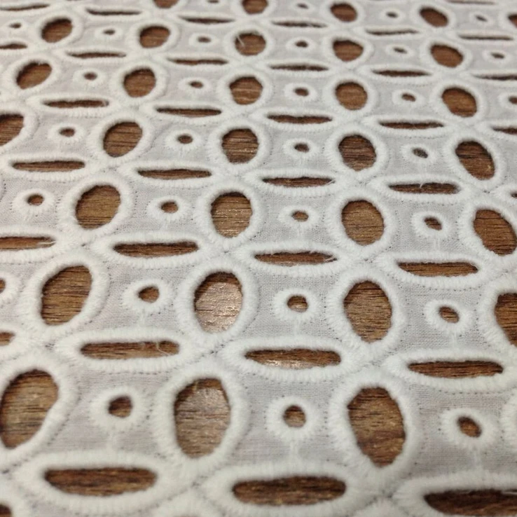 

9088 cotton hollow-out big machine embroidery woven fabric,XERY-2033