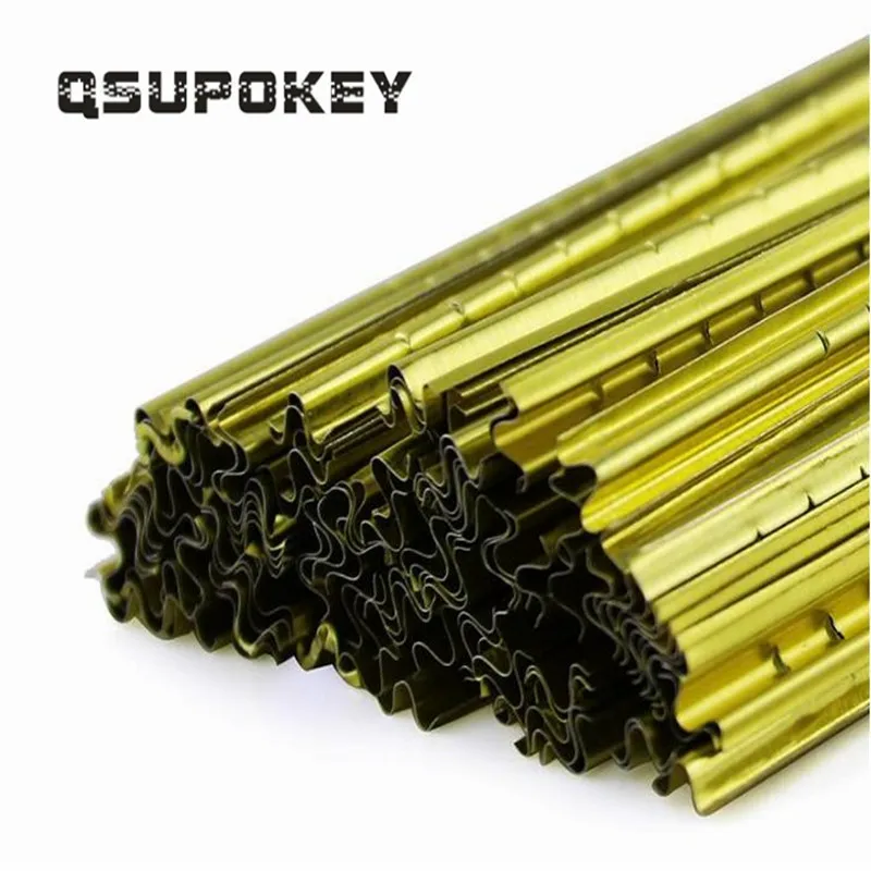 QSUPOKEY Locksmith tools Finished tin foil strip gold and silver tin foil key consumables