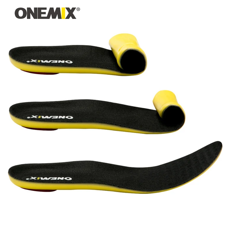 ONEMIX Men & Women Deodorant Insoles Shock Absorption Comfortable Soft Insole Health Insert Shoes Pads Massage Pads Foot Care