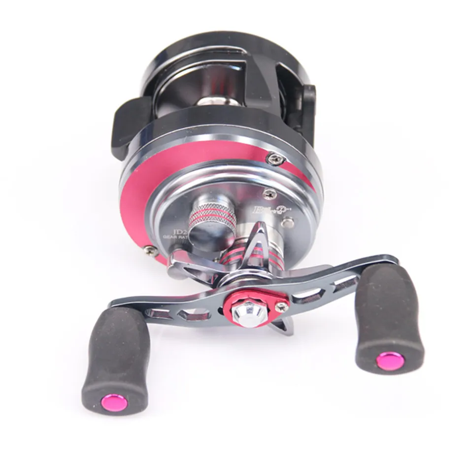 Fishing Reel JD Series 7+1 Stainless Steel Bearing Metal Wire Cup Carbon Fiber Brake Drum Wheel