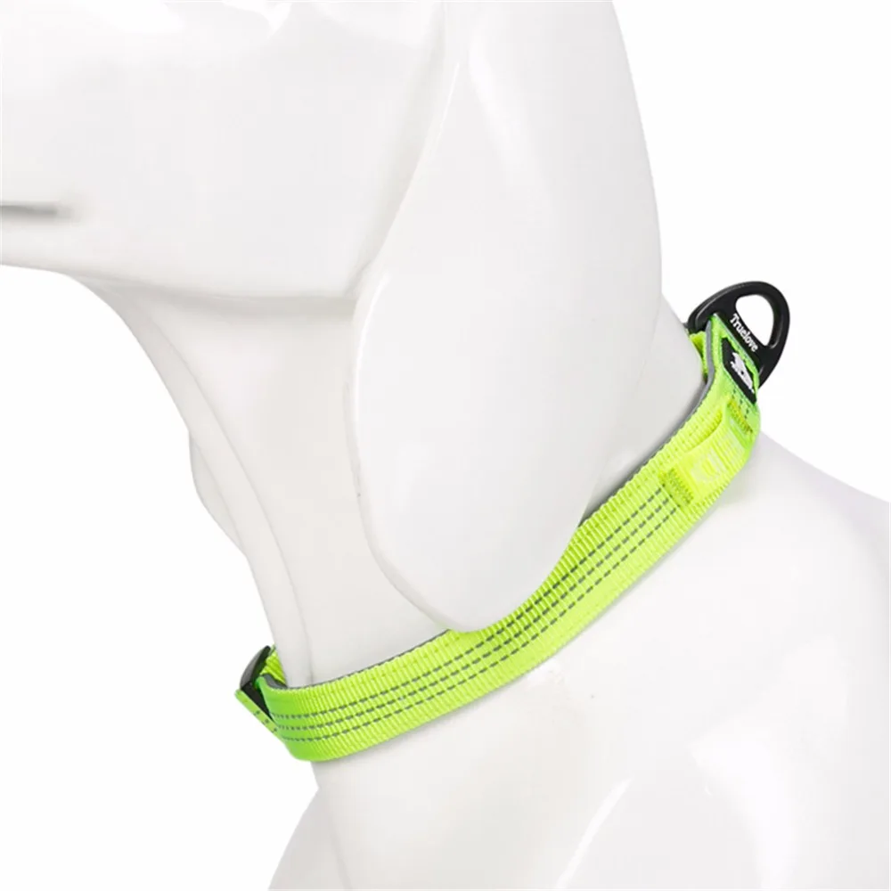 Truelove – ensemble de colliers réfléchissants pour chiens, 3M, réglables, rembourrés, en Nylon doux, confortables, pour petits, moyens et grands