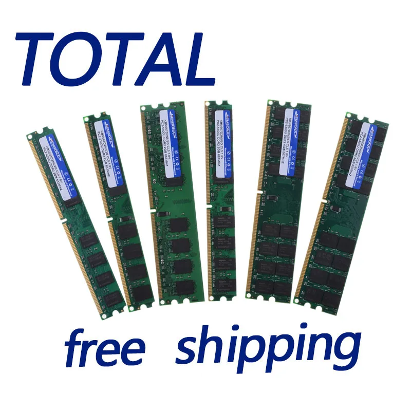 Kembona Factory Outlet Brand New Sealed DDR2 800 2Gb Ram PC2 6400 2Gb Desktop Ram Geheugen Gratis Verzending