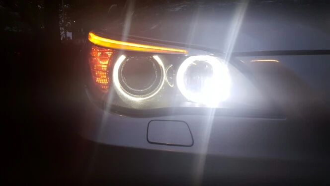 2x 20W H8 white/blue/red LED Angel Eye Halo Ring Marker Light Bulbs No Error for 1,3,5,6,7-series,X1,X5,X6,X3,Z4,E60,E70,E71,F01