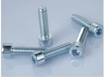 Wkooa M3 Cap Screws Hex Socket Bolts DIN912 Carbon Steel Zinc Plated