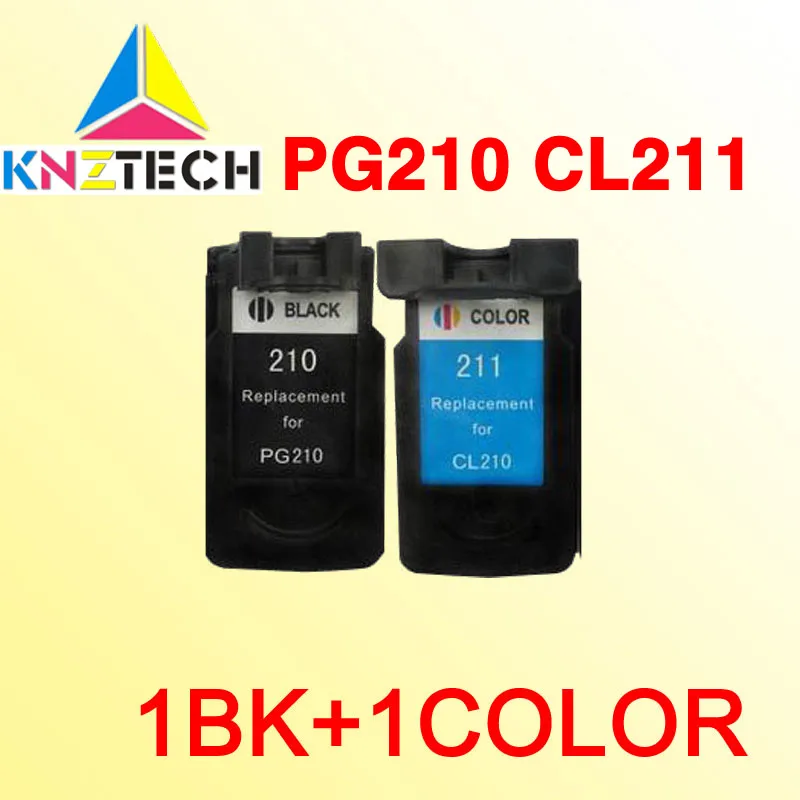 PG210 CL211 ink cartridge compatible for CANON PG-210 CL-211 PG210XL CL211XL MP240 MP270 MP480 MP490