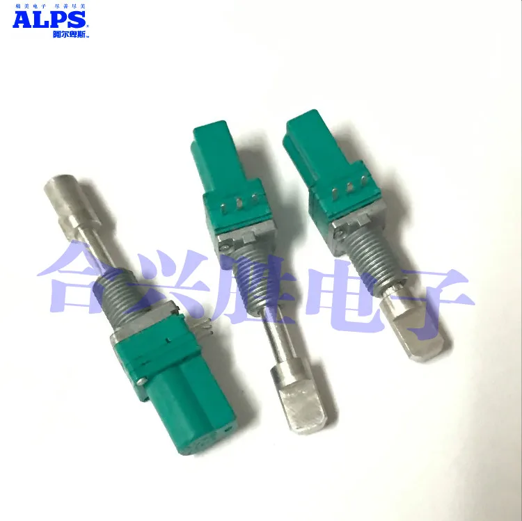 3pcs  for ALPS precision potentiometer RK097 shaft locking device type 1 single B10K with self-locking push-pull shaft