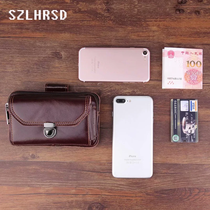 for Caterpillar Cat S61 Case 6.3inch Genuine Leather S60 s50 S40 S30 Case Phone s31 s41 Cover Credit Card Holder Wallet+Tracking