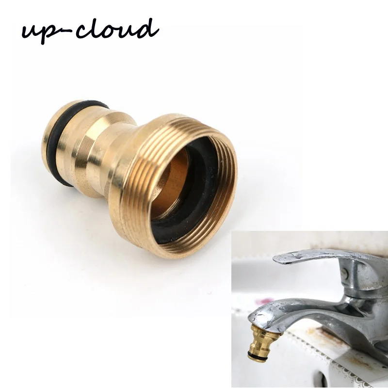 Brass phổ nhà bếp tap nối Lưu Vực Vòi Nước kết nối nhanh chóng cho vườn thủy lợi M22 để M24 chủ đề ống nước hose phần