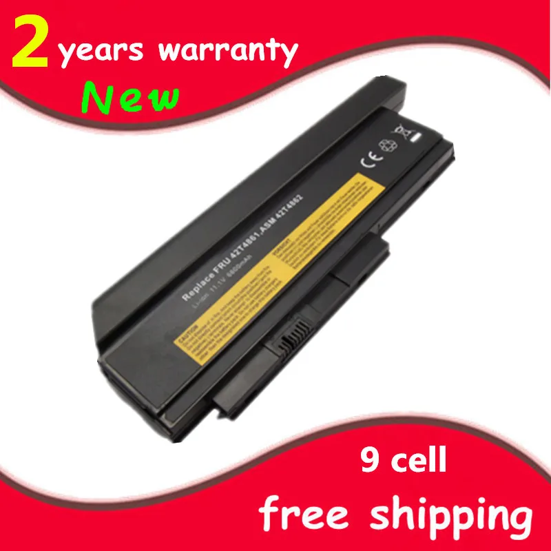 

Wholesale New 9cells Laptop Battery For Lenovo ThinkPad X220 X220i X220s 42T4902 42Y4864