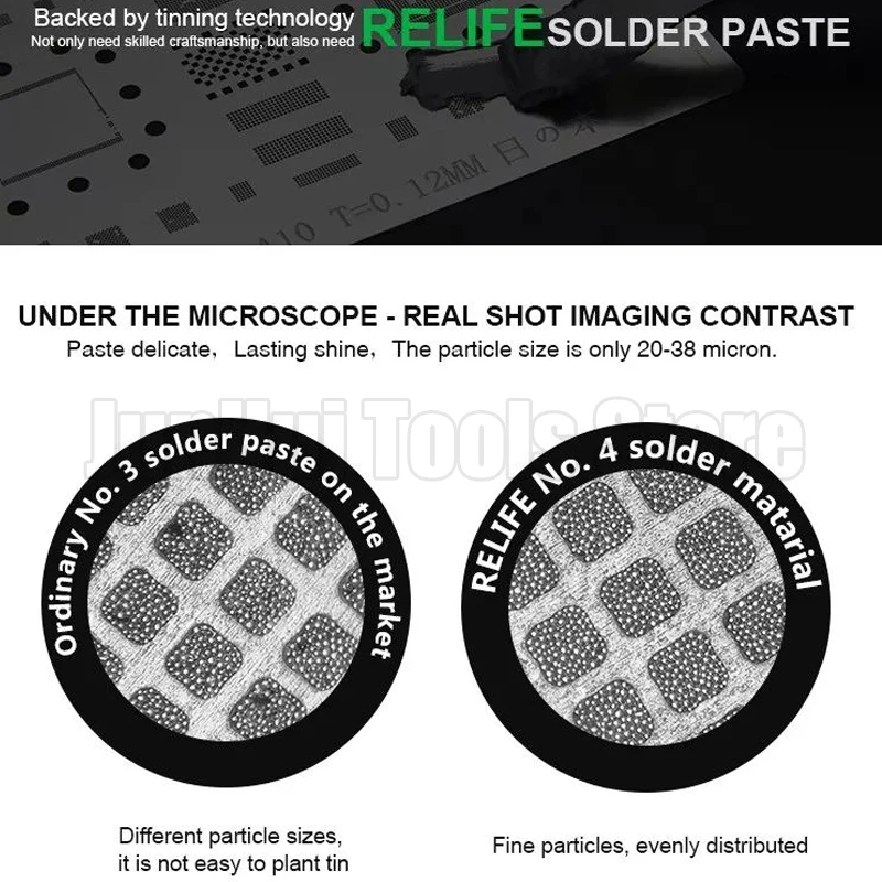 10Pcs 10CC High quality Solder Paste Flux No-clean RELIFE Soldering Paste RL-403 Solder Tin Sn63/Pb67 For soldering iron