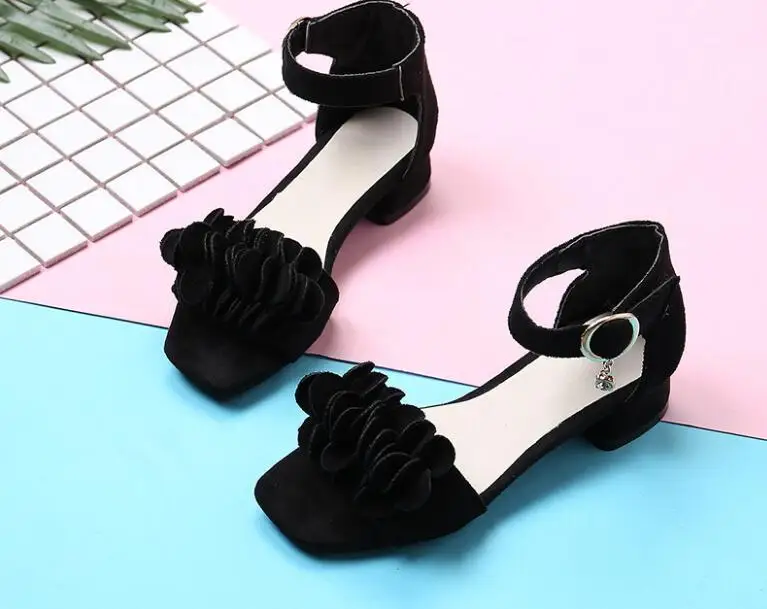 2019 summer new girls sandals candy color children shoes girls shoes princess shoes fashion girls sandals kids single shoes