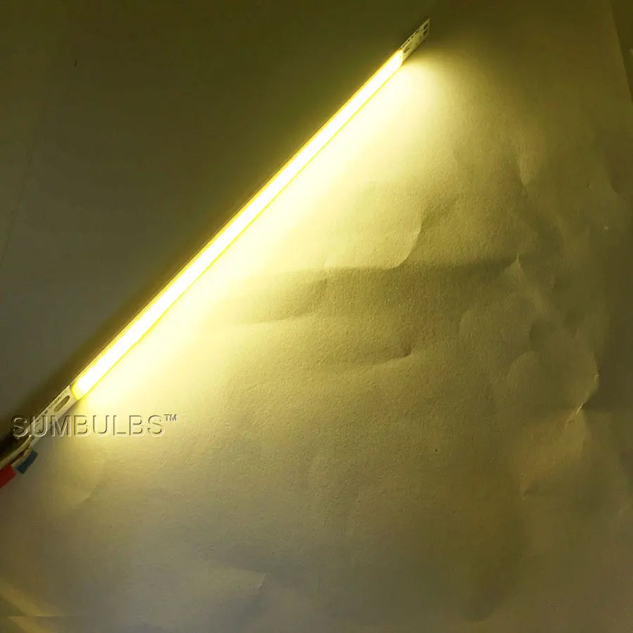 Große Förderung DC 12 V LED COB Streifen Lampe 1000LM 10 Watt LED Bar Lichter Lampe 200*10 MM Warm Pure White Blau Rot Grün Gelb beleuchtung – Detail 1