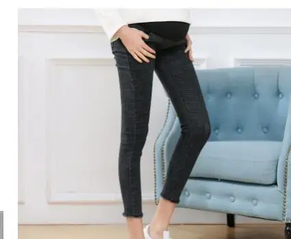 Fashion Autumn and winter Jeans Maternity Pants For Pregnant Women Clothes Trousers Nursing Prop Belly Legging Pregnancy Pants