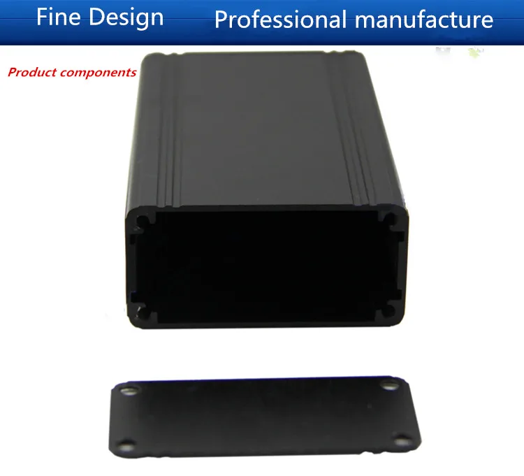 DIY amplifier kasus 57*28*90mm aluminium Instrumentasi amplifier chassis perumahan shell daya Mobile/AMP Enclosure/kasus/DIY box