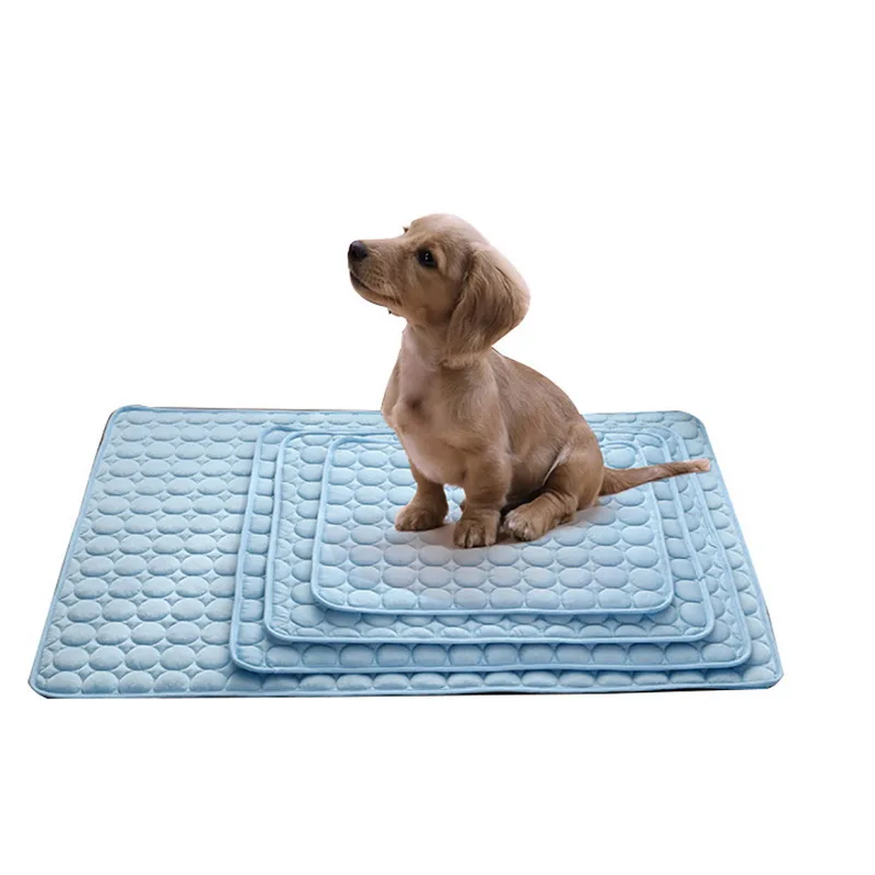 mylb Summer Cooling Mats Blanket Ice Pet Dog Bed Mats For Dogs Cats Sofa Portable Tour Camping Yoga Sleeping Pet Accessories