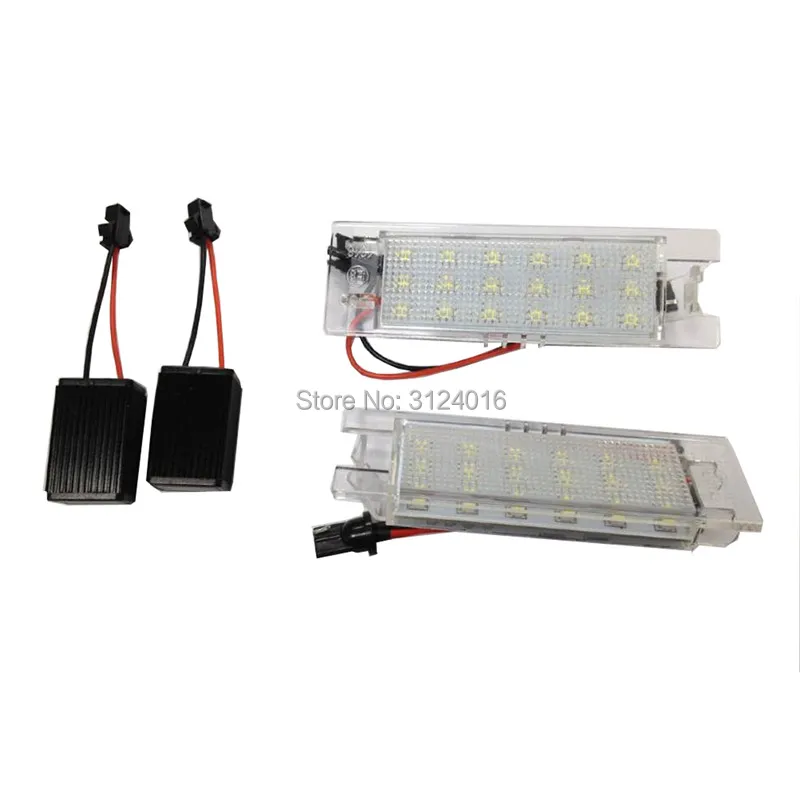 2PC x dahosun LED License Plate Lights for Opel Zafirz Astra Corsa Insightia Car Rear Number Plate Lamp